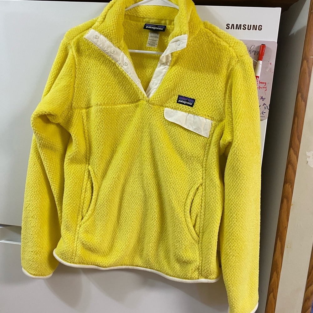 Patagonia Vibrant Yellow Snap-T Fleece